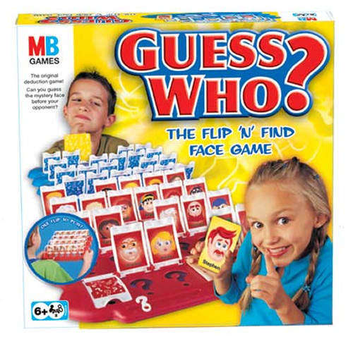 GUESS WHO? The Mystery Face Game