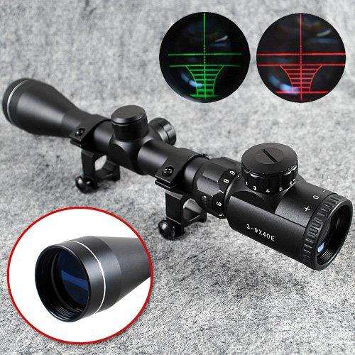 Dusk & Dawn 3-9x40EG RED & GREEN Illuminated Scope including Mounts