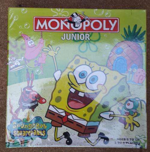 SPONGEBOB SQUAREPANTS MONOPOLY BOARD GAME