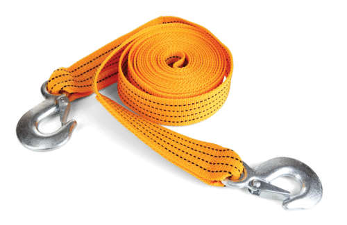 4m/3000kg Tow Strap with Hooks