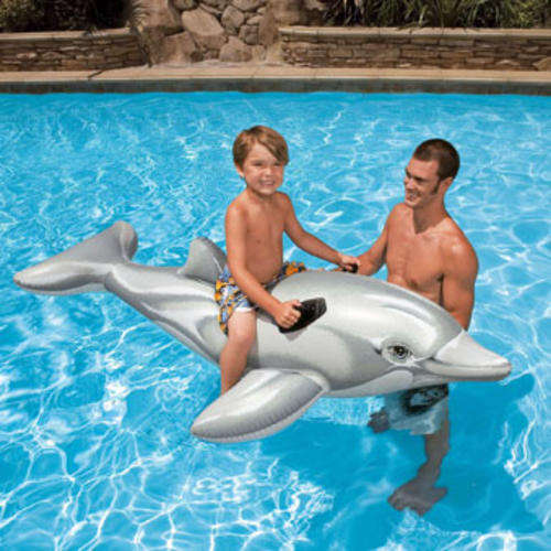 Brand New Intex Dolphin Inflatable Pool Ride-On-Dolphin