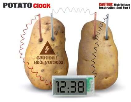 DIY Potato Clock Kit