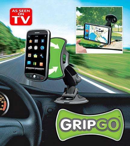 GripGo Hands Free Universal Car Phone Mount