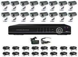 16 Camera CCTV Security Recording System With Internet & 3G Phone Viewing HDMI DVR:NEW STOCK