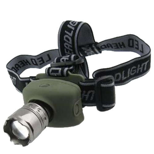 170m Beam Range High Power LED Zoom Headlamp