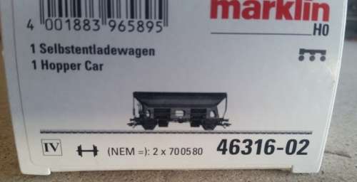 Marklin coal wagon