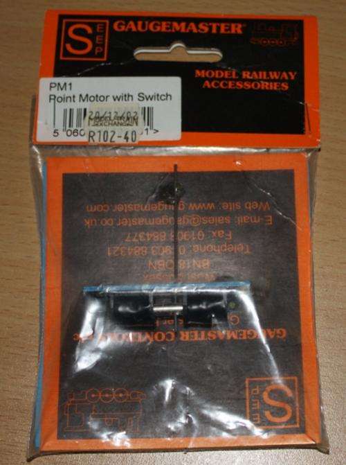 HO/N Gaugemaster SEEP point motor