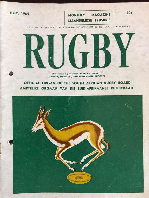 Rugby Magazine Nov 1964