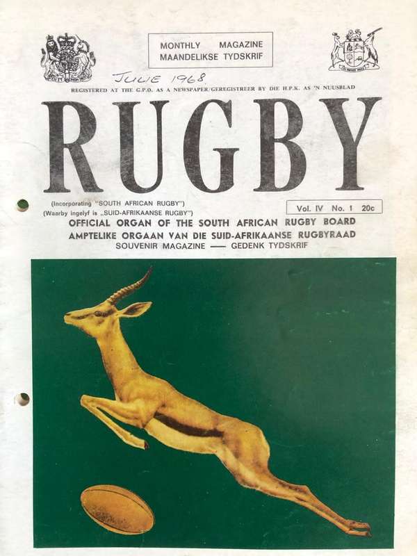 Rugby Magazine Jul 1968