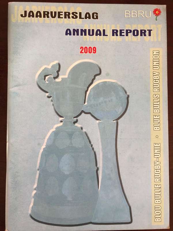 2009 Blue Bulls Rugby Union Annual report