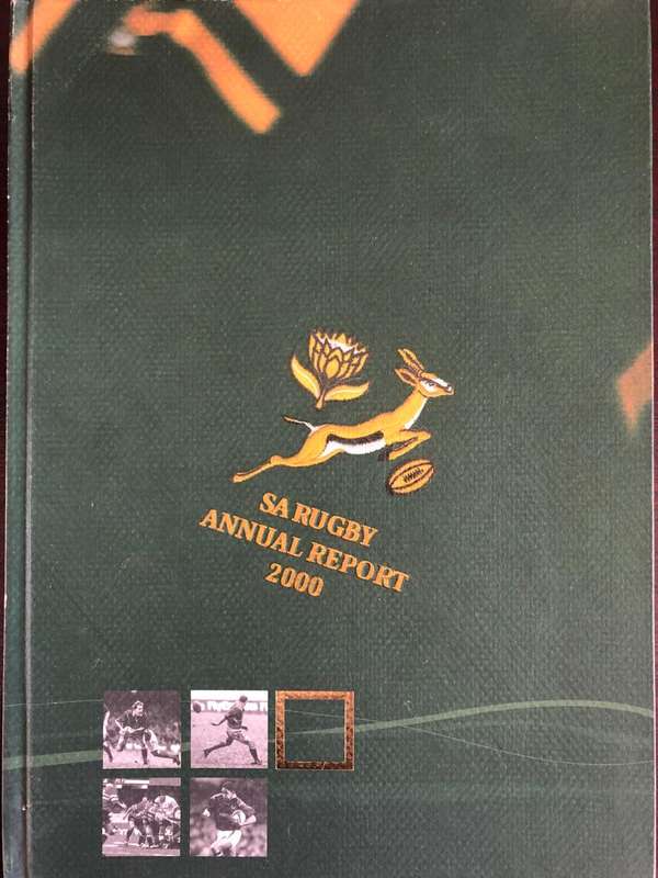 2000 South African Rugby Union Annual report