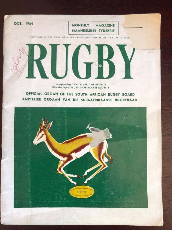 Rugby Magazine Oct 1964