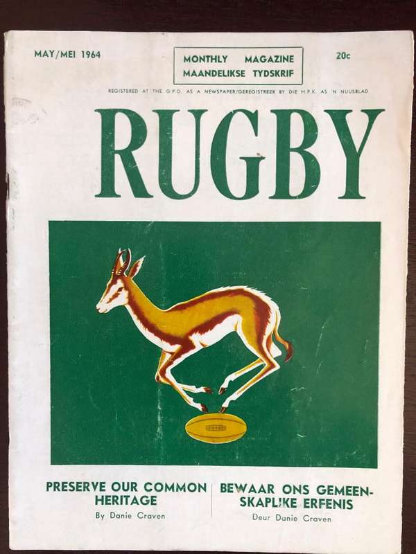 Rugby Magazine May 1964