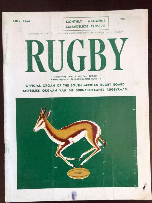 Rugby Magazine Aug 1964
