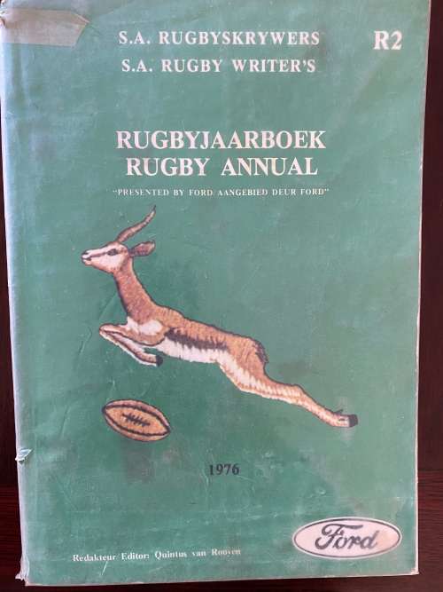1976 SA Rugby Annual