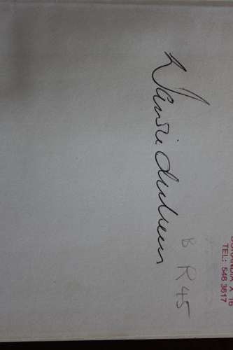 Springbok kaptein Dawie de Villiers (Signed by Dawie and 1st edition from 1972)