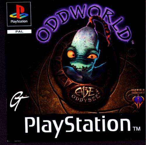 PS1 Games - Oddworld , PAL original very good condition