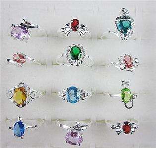 Silver fashion Rings x 2
