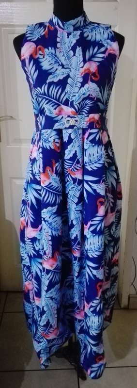 Ladies dress, Size 10, Cotton print