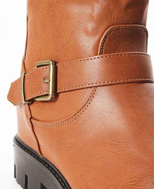 Ladies knee high boots Brown