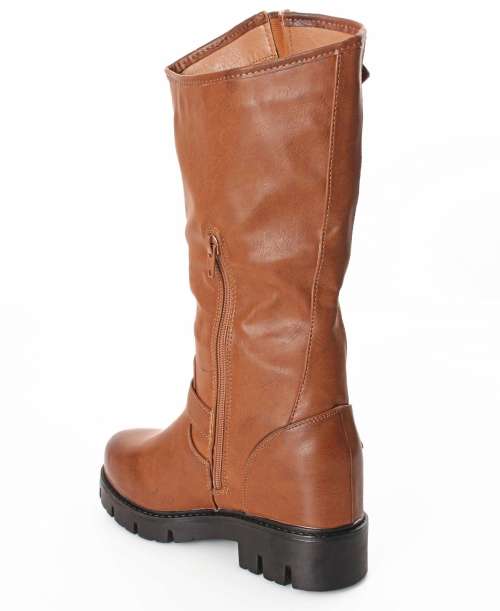 Ladies knee high boots Brown