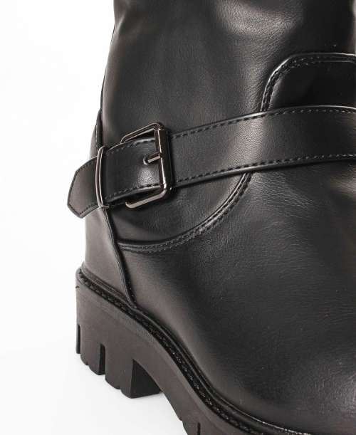 Ladies knee high boots Black `FREE SHIPPING`