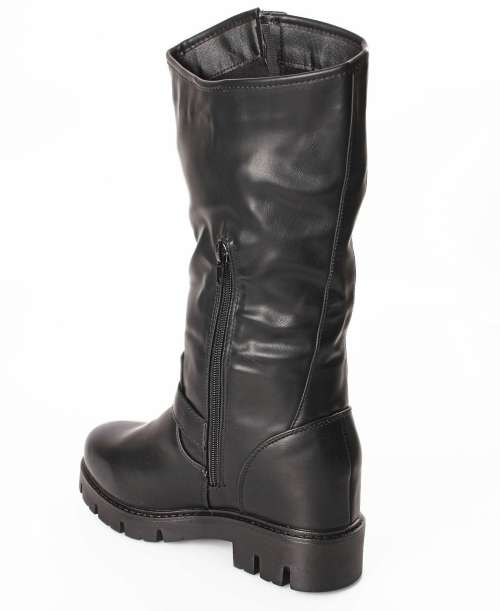 Ladies knee high boots Black `FREE SHIPPING`
