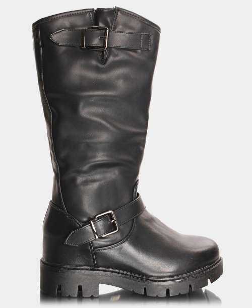 Ladies knee high boots Black `FREE SHIPPING`