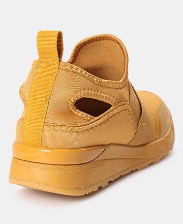 Ladies Casual Sneakers Mustard