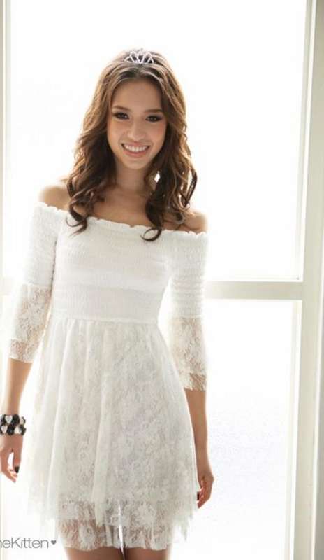 Sexy Lace T-Shirt Dress