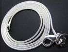 925 Sterling Silver Snake Necklace