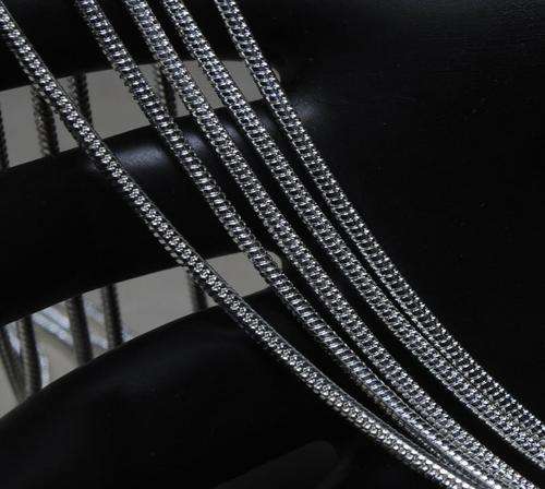 Silver Plated Snake Necklace