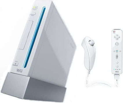 Nintendo Wii + 2 Games