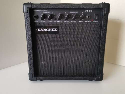 Sanchez 6-String Electric Guitar and Amplifier Bundle
