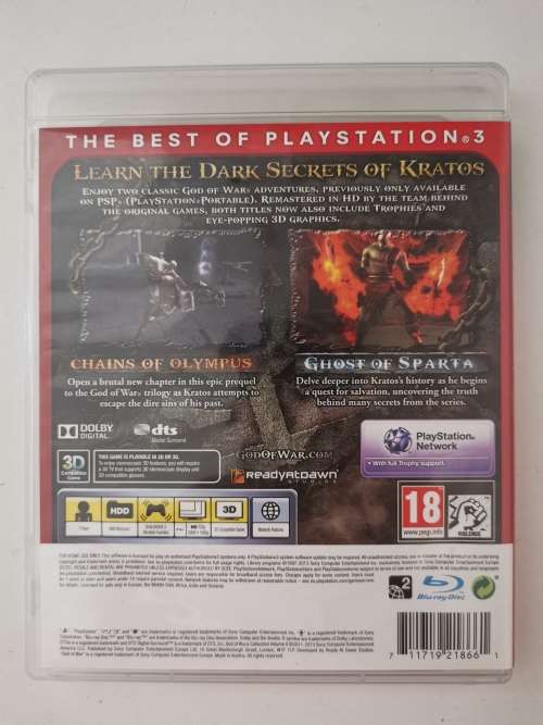 God of War Collection Volume II(2) (Essentials) (PS3 game)