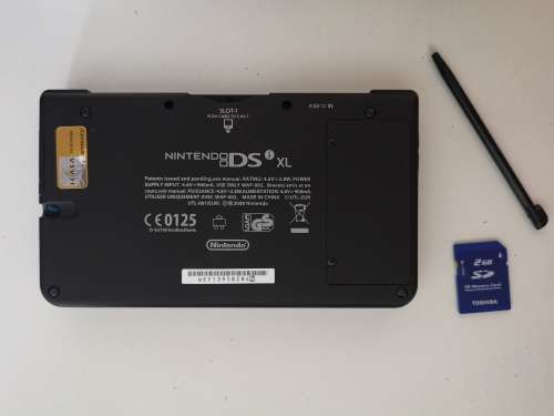 Nintendo DSi XL (Blue) and DS Game