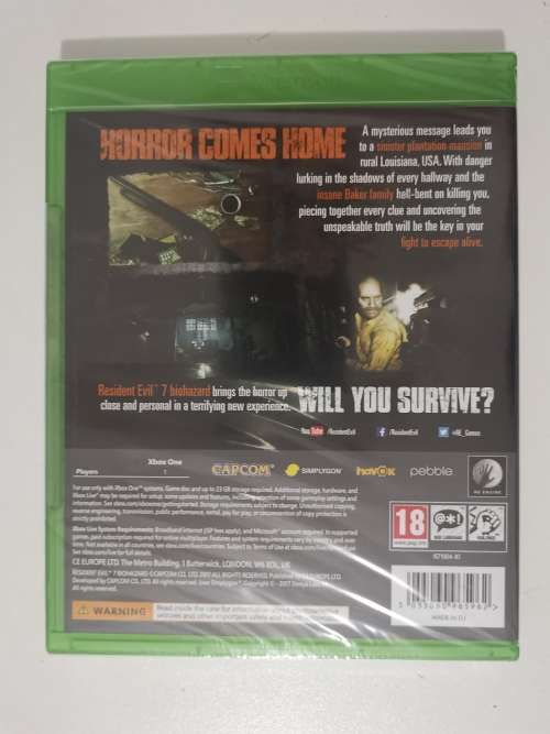 Resident Evil VII (7): Biohazard (Xbox One)