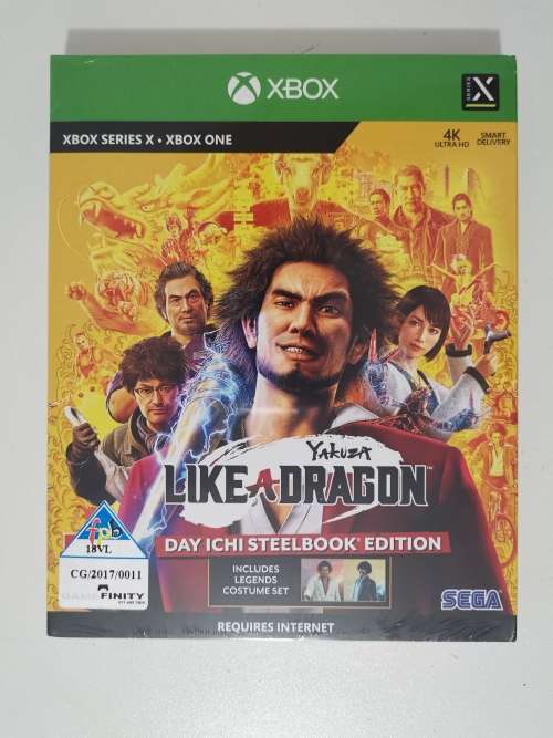 Yakuza Like a Dragon (Day Ichi Steelbook Edition) (Xbox One and Xbox Series)
