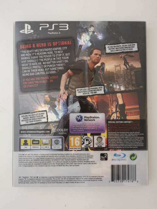 inFamous 2 (Special Edition) (PS3 Game)