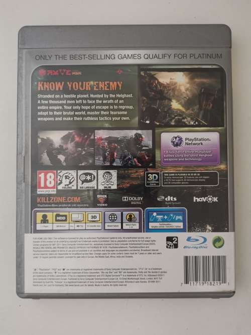 Killzone 3 (Platinum) (PS3 Game)