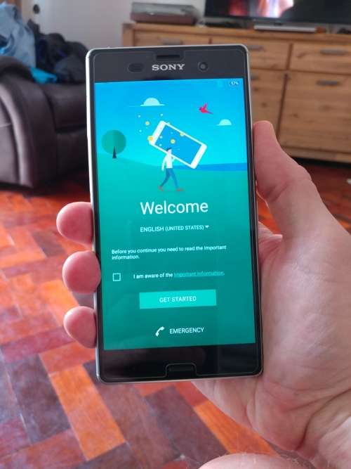 SONY XPERIA Z3 - D6603 16GB Silver Green
