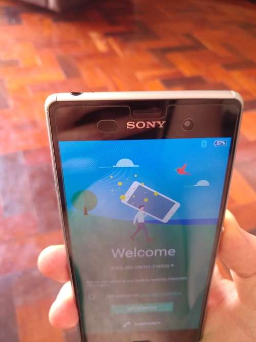 SONY XPERIA Z3 - D6603 16GB Silver Green