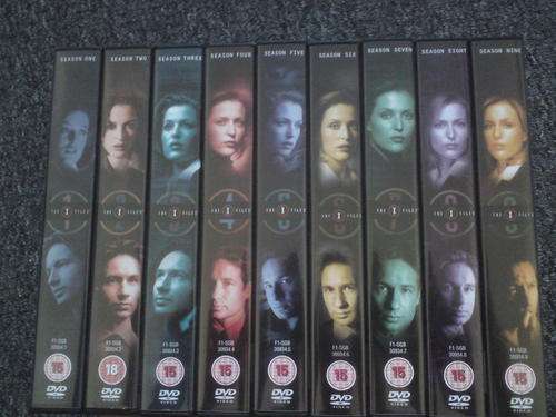 X-FILES DVD Box Set Complete Seasons 1-9 NEW!