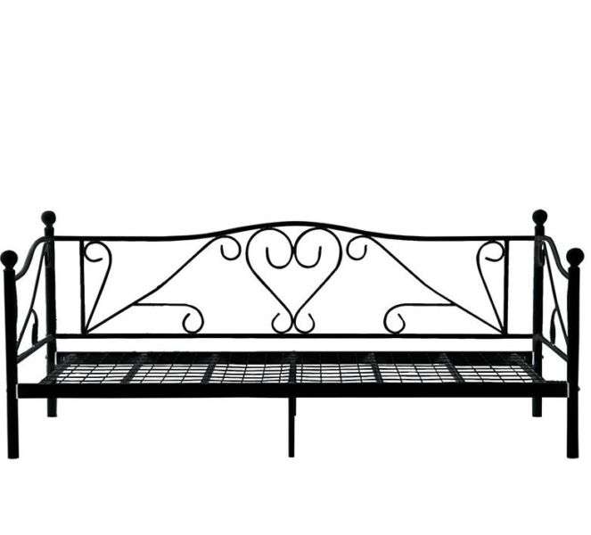 Mr Price Black Aluminium Day Bed Frame