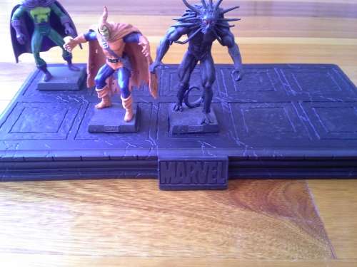 Marvel Figurine Base Stand for 10 Figurines, brand new, 4 Available. Figurines NOT included.