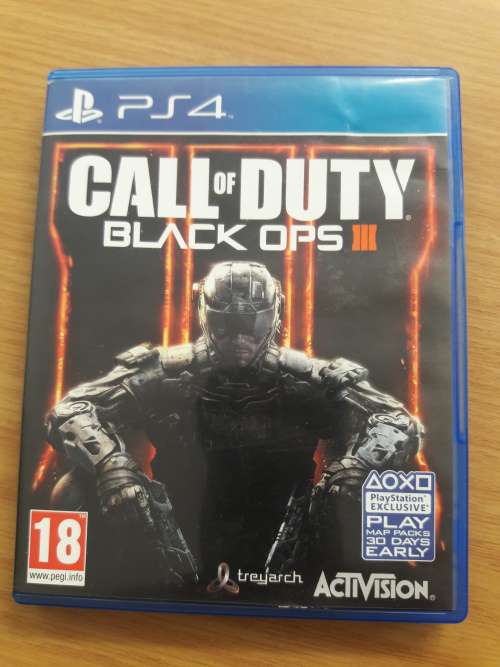 PS4 CALL of DUTY Black OPS III, excellent condition.  Happy bidding.