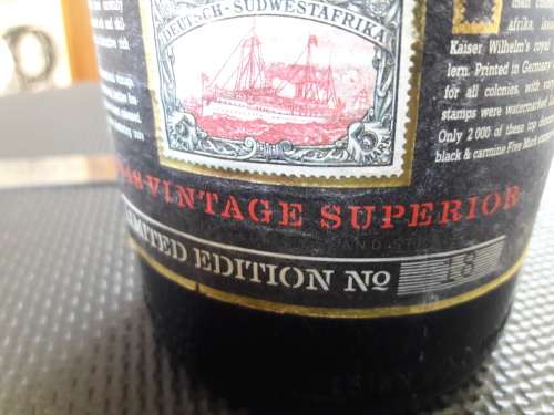 Monis Collectors Port, 1948 Vintage Superior. Limited Edition No. 18 , please see pictures