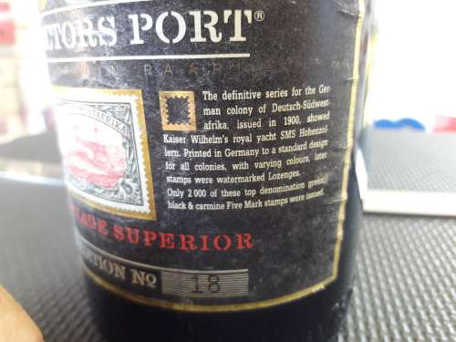 Monis Collectors Port, 1948 Vintage Superior. Limited Edition No. 18 , please see pictures