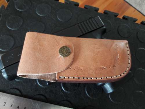 Handmade DAMASCUS  Folding Knife. Please study pictures for detail. Crazy R1 start, No reserve.