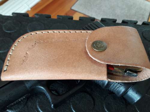 Handmade DAMASCUS  Folding Knife. Please study pictures for detail. Crazy R1 start, No reserve.